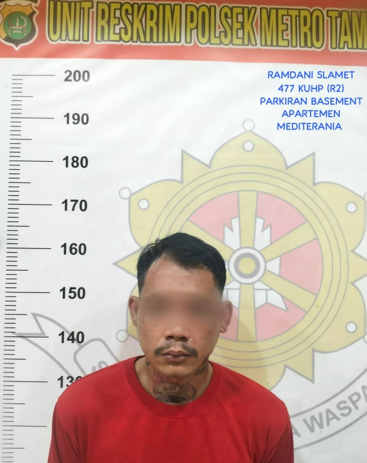 Aksi Curi Motor di Basement Apartemen Mediterania Terungkap, Polsek Tamansari Amankan Terduga Pelaku