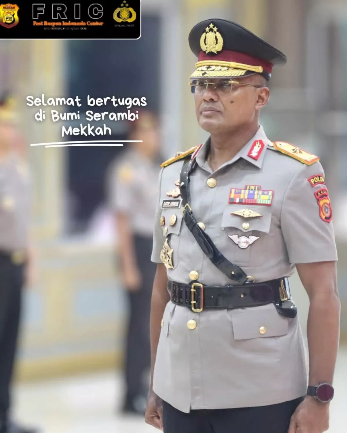 Kapolda Aceh Pimpin Acara Serah Terima Jabatan Wakapolda Aceh.
