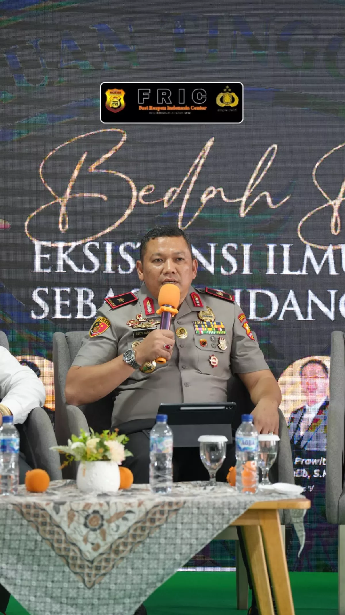 Bedah Buku Karya Dedy Tabrani di UI, Ajak Akademisi dan Polri Perkuat Ilmu Kepolisian