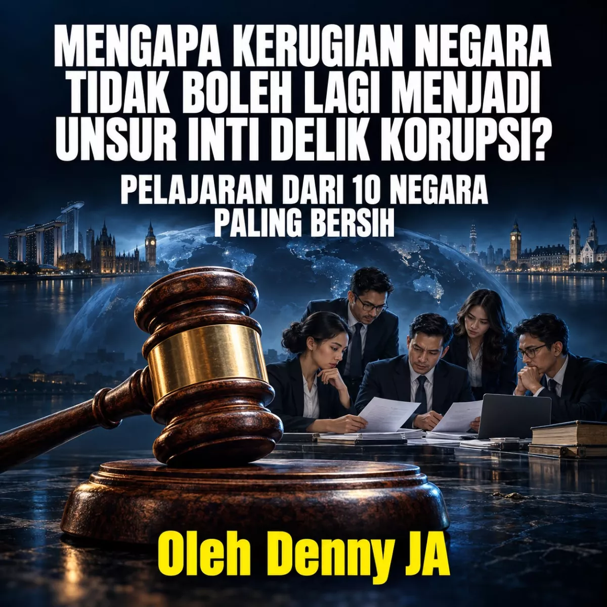 Mengapa Kerugian Negara Tidak Boleh Lagi Menjadi Unsur Inti Delik Korupsi?