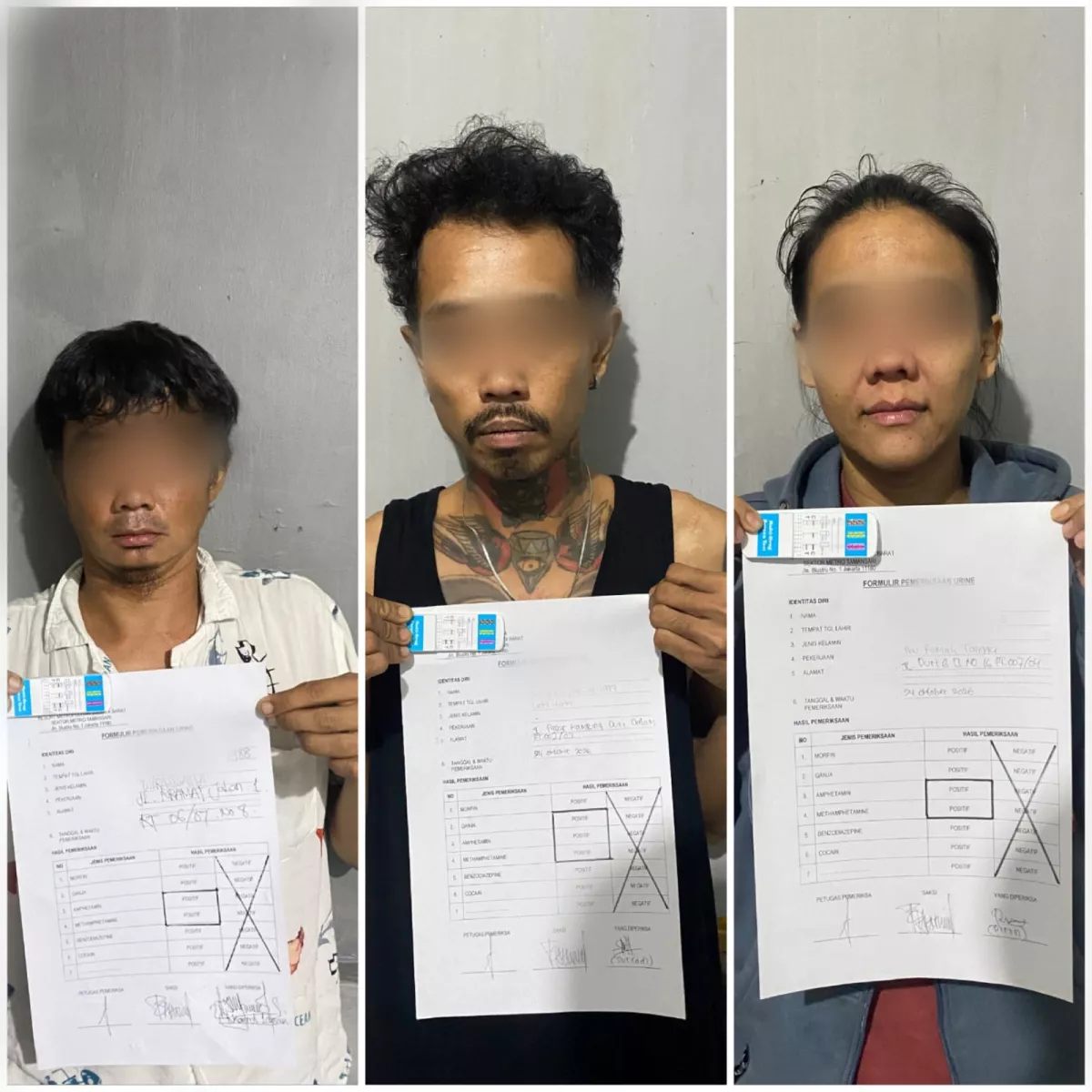 Polsek Metro Tamansari Sita 4,38 Gram Sabu di Tambora, Seorang Terduga Pengedar dan Dua Pengguna Diamankan