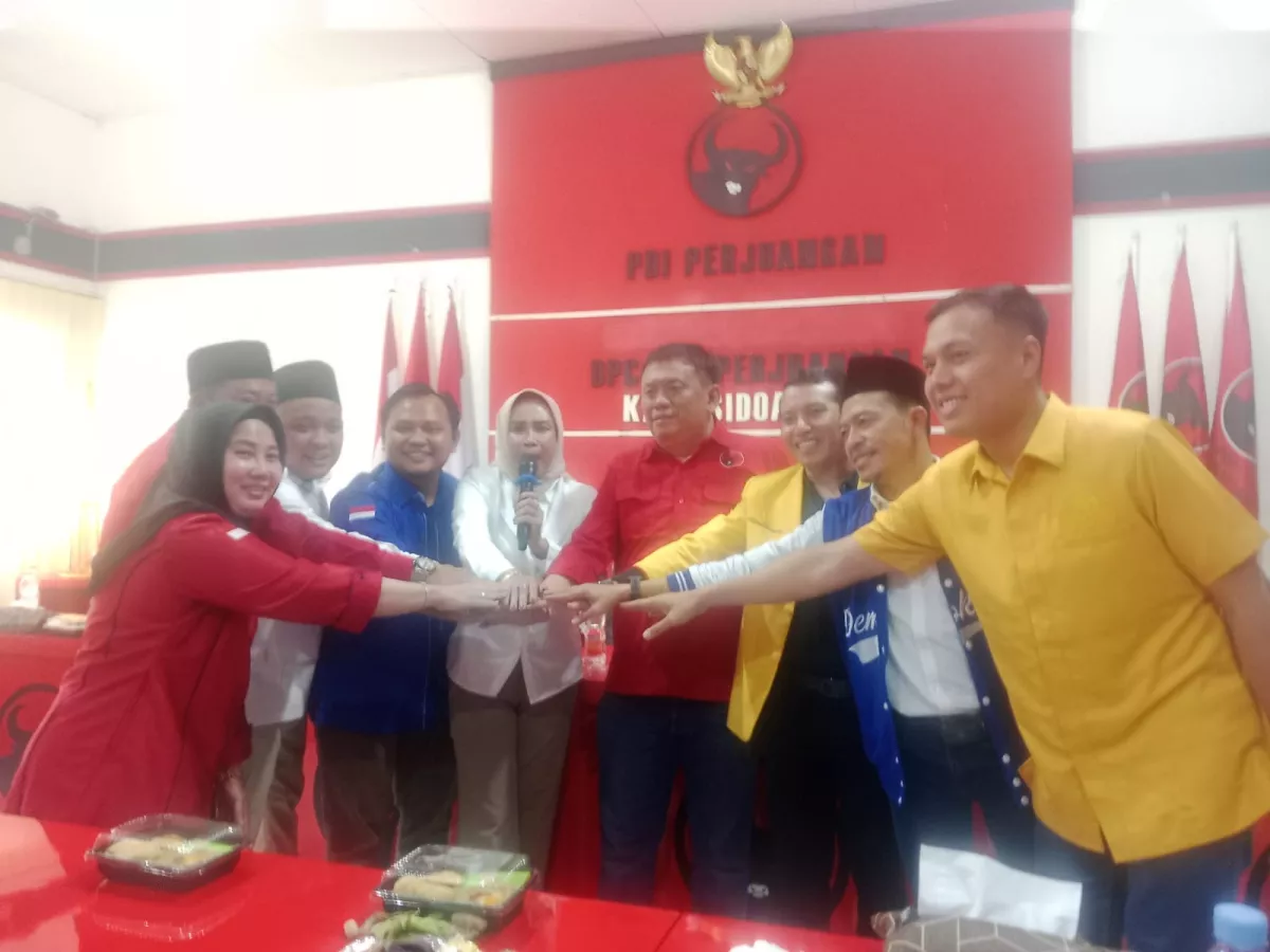 Empat Parpol di Sidoarjo Konsolidasi, Banjir hingga Sampah Jadi Sorotan