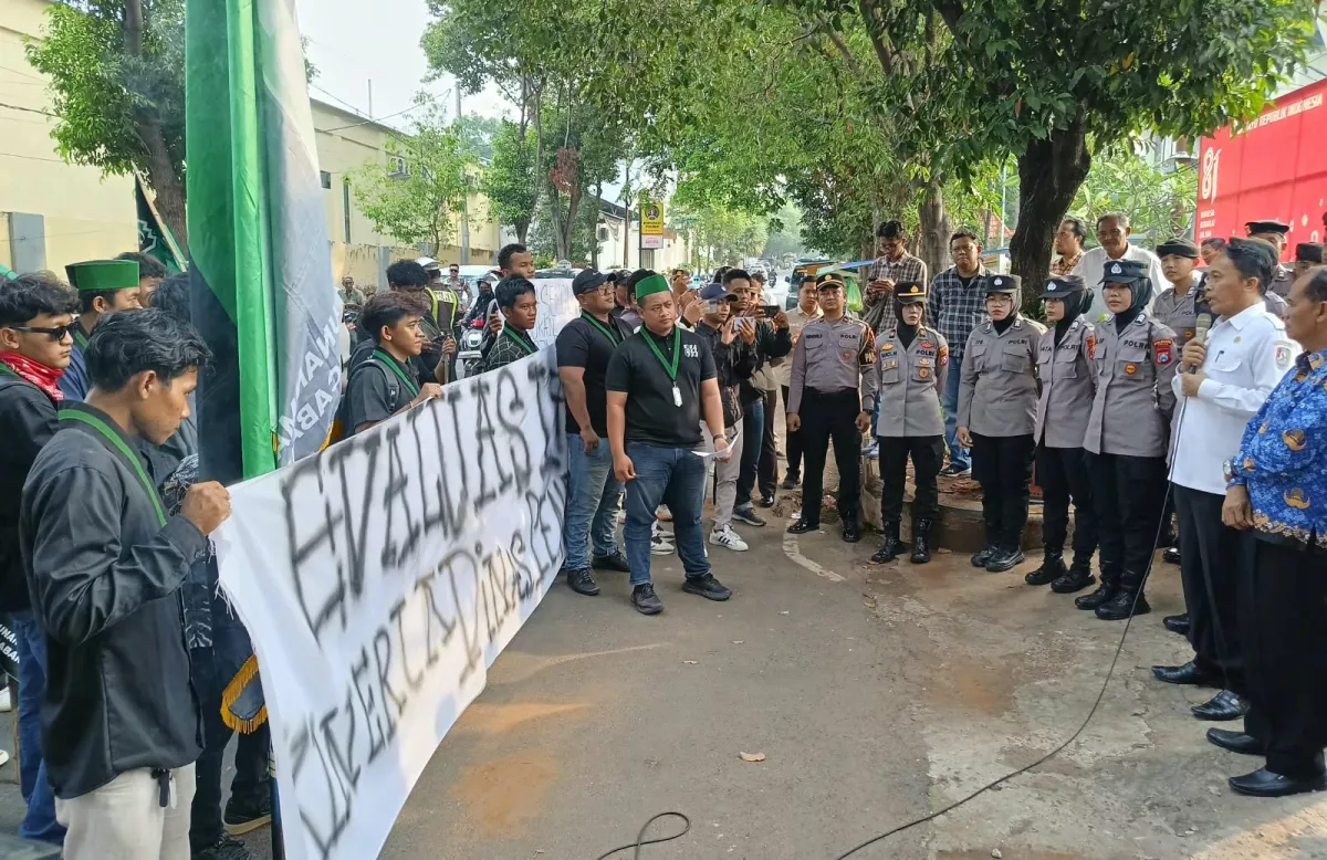Bawa 7 Tuntutan, Demo HMI Tuban Desak Audit Dana BOS hingga Evaluasi Kinerja Dinas Pendidikan