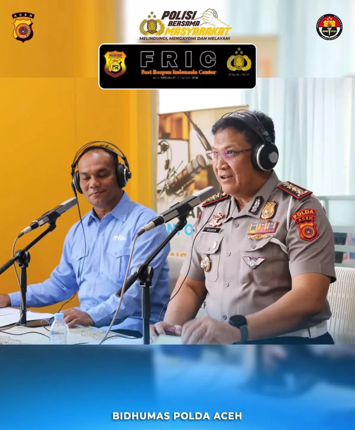 Dirlantas Polda Aceh Jadi Narasumber Dialog Interaktif Banda Aceh Menyapa Di RRI Banda Aceh