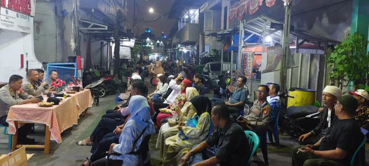 Cegah Tawuran dan Narkoba, Kapolsek Tanjung Priok Ajak Warga Kebon Bawang Jaga Generasi Muda