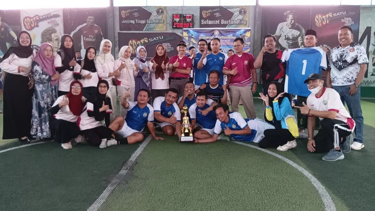 Kalahkan Gugus 3, Gugus 2 Juara Turnamen Futsal PGRI Grujugan 2026