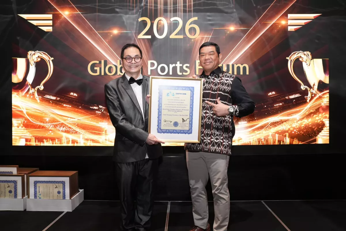 Terminal Teluk Lamong Raih Dua Penghargaan Internasional GPF Awards 2026