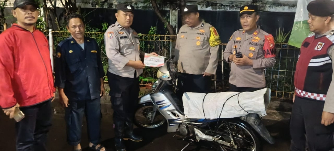 Antisipasi Pencurian Kendaraan, Polsek Cengkareng Tingkatkan Patroli dan Gembok Kamtibmas