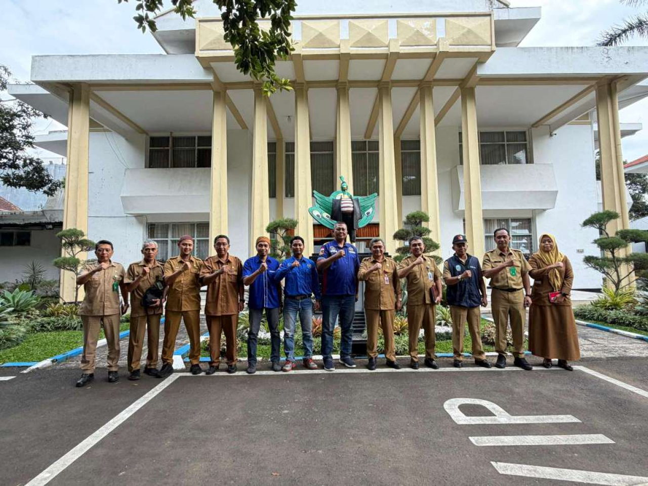 Kepala Bakorwil III Malang, Asep Kusdinar, hadir dan menerima Kunjungan Kerja Ketua Umum Dewan Majelis Nasional Ormas Formasy Praja Nusantara