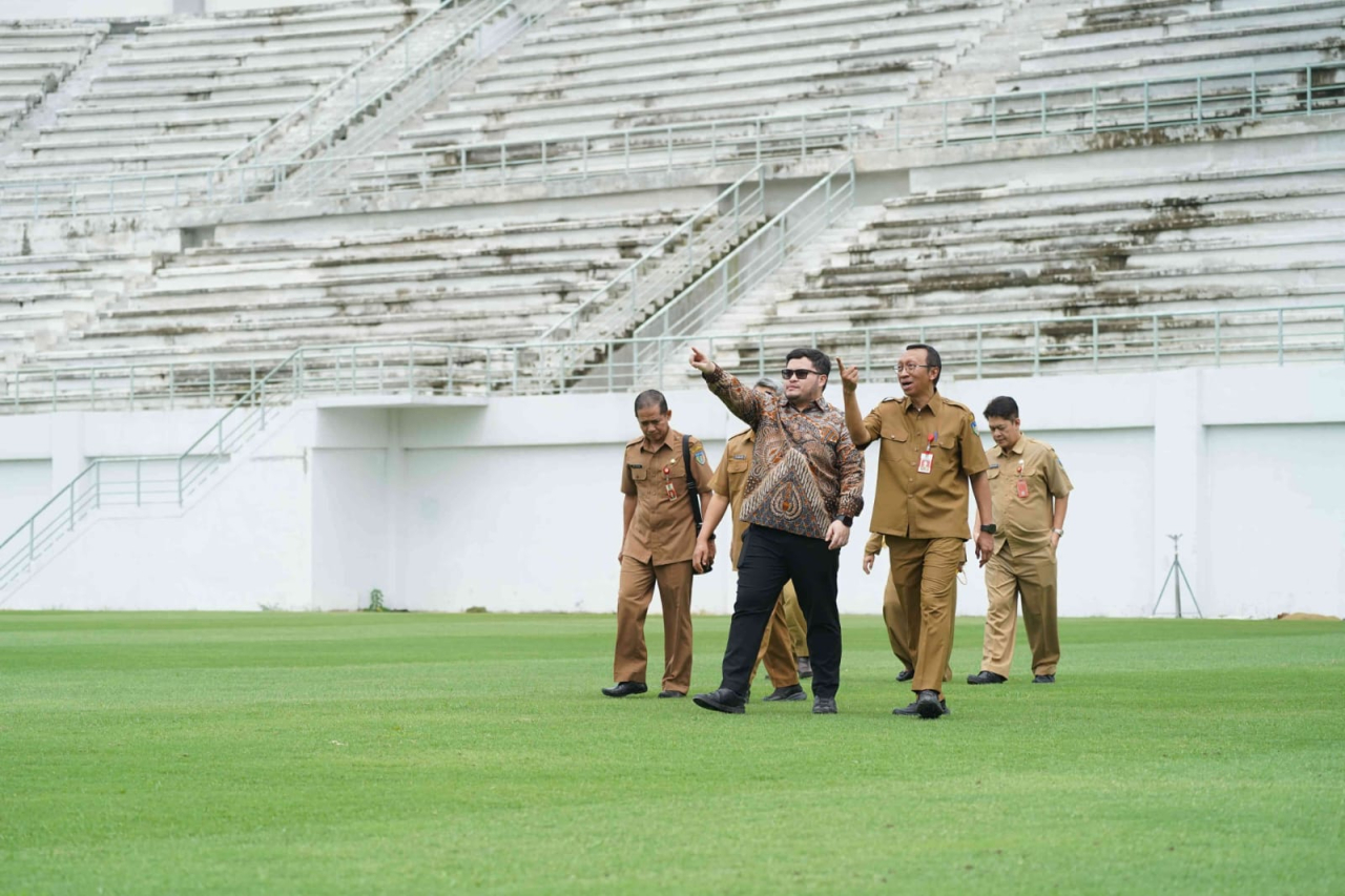 Mas Dhito Anggarkan Rp58,5 Miliar Lanjutkan Pembangunan Stadion Gelora Daha Jayati Tahun 2026