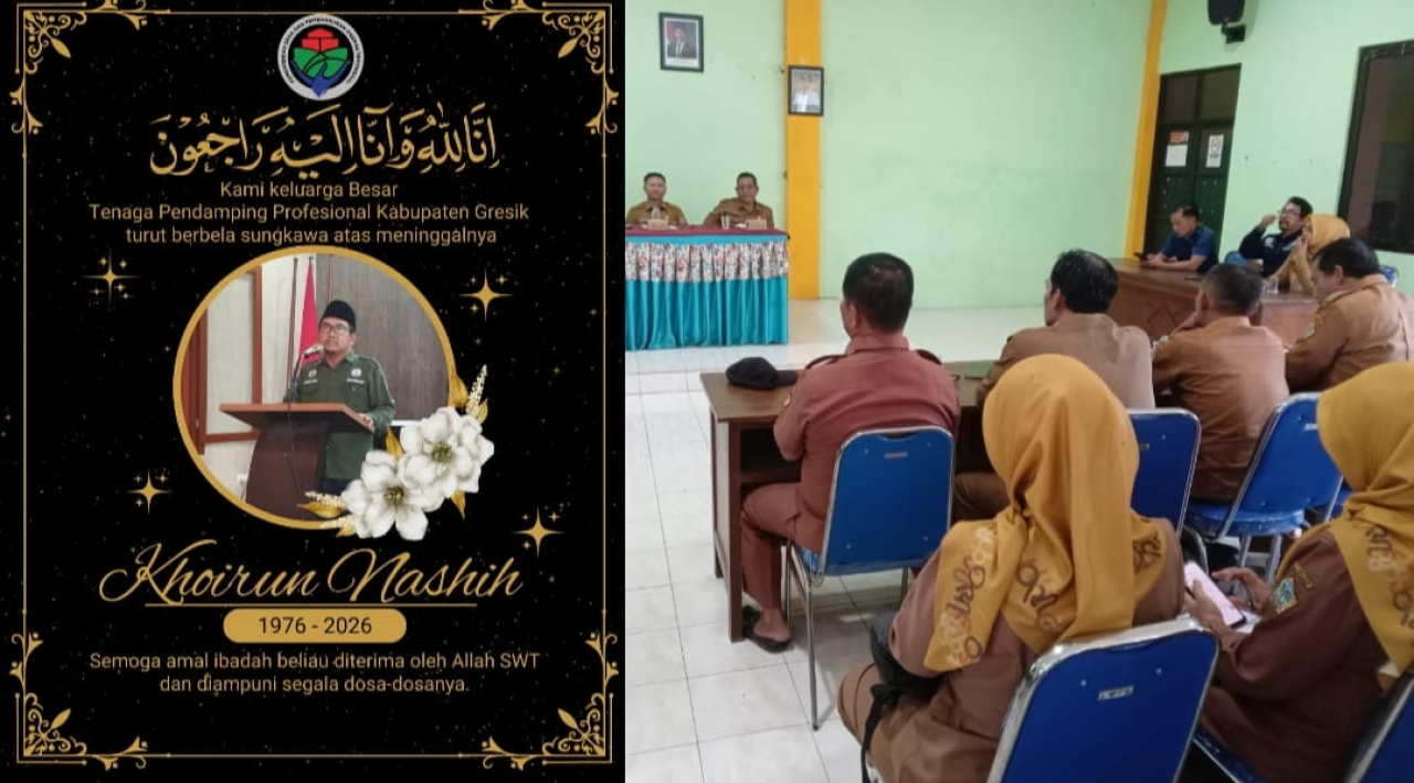 Pengabdian Tanpa Batas, TPP Terbaik Gresik Meninggal Di Lokasi Tugas