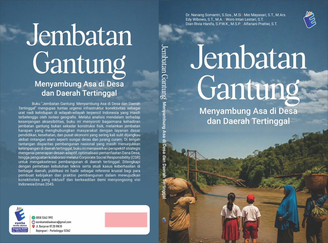 Cover Buku "Jembatan Gantung: Menyambung Asa di Desa dan Daerah Tertinggal"