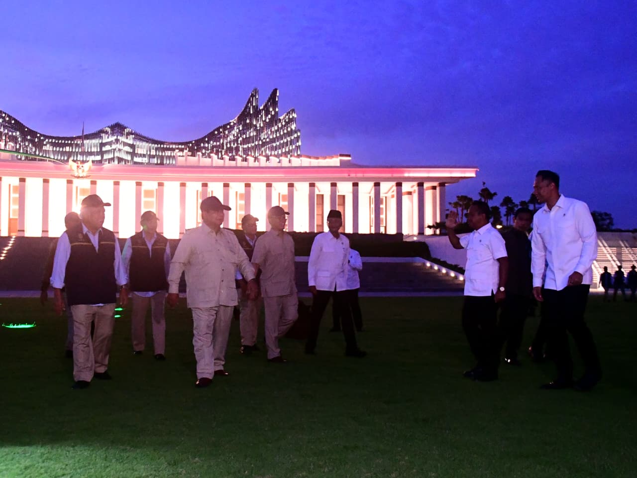 Menko AHY Dampingi Presiden di IKN, Dorong Pengembangan Smart City Berkelanjutan