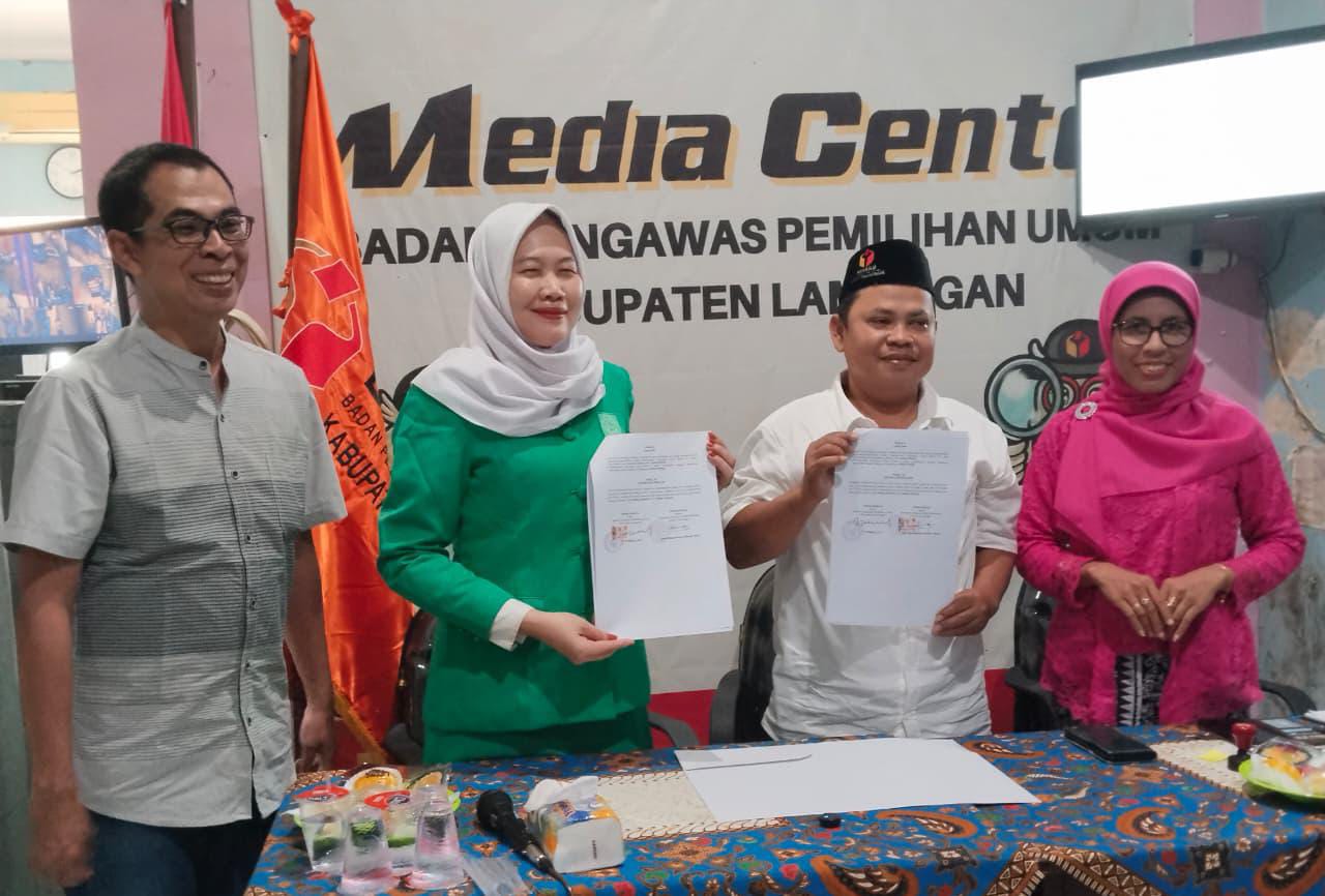 Libatkan Perempuan, Bawaslu Lamongan Gandeng Fatayat NU Awasi Pemilu