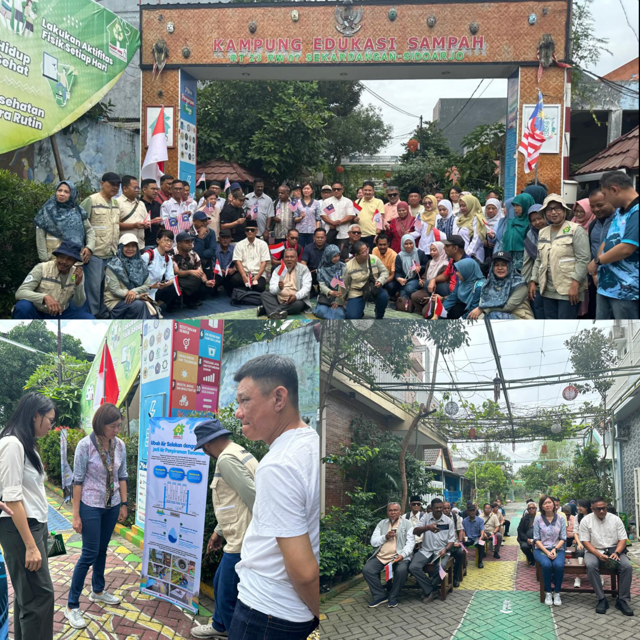 Kampung Edukasi Sampah Sidoarjo Jadi Rujukan Smart City Malaysia