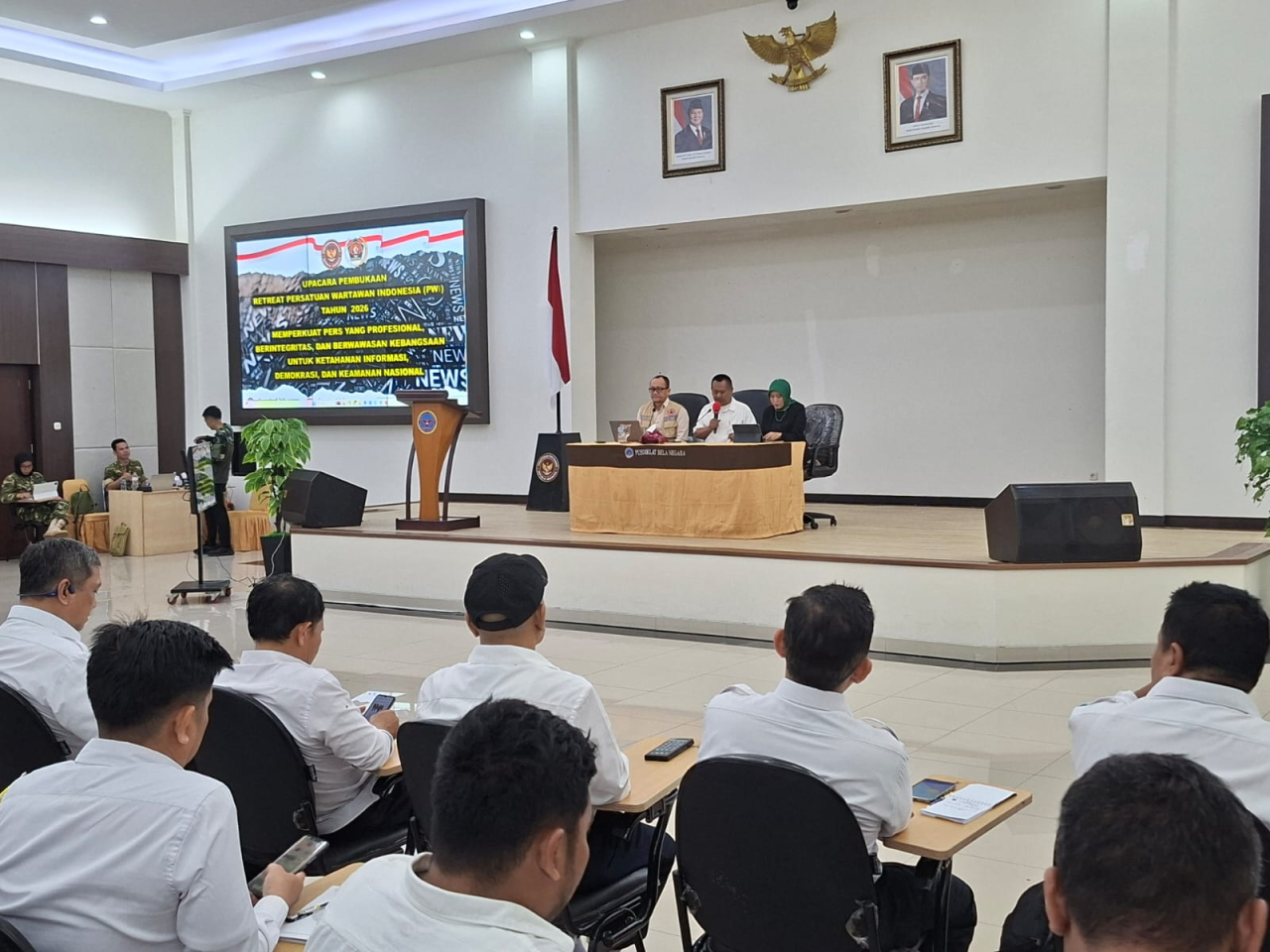 PWI Jatim Kirim Wartawan Ikuti Retret di Pusdiklat Kemenhan di Bogor