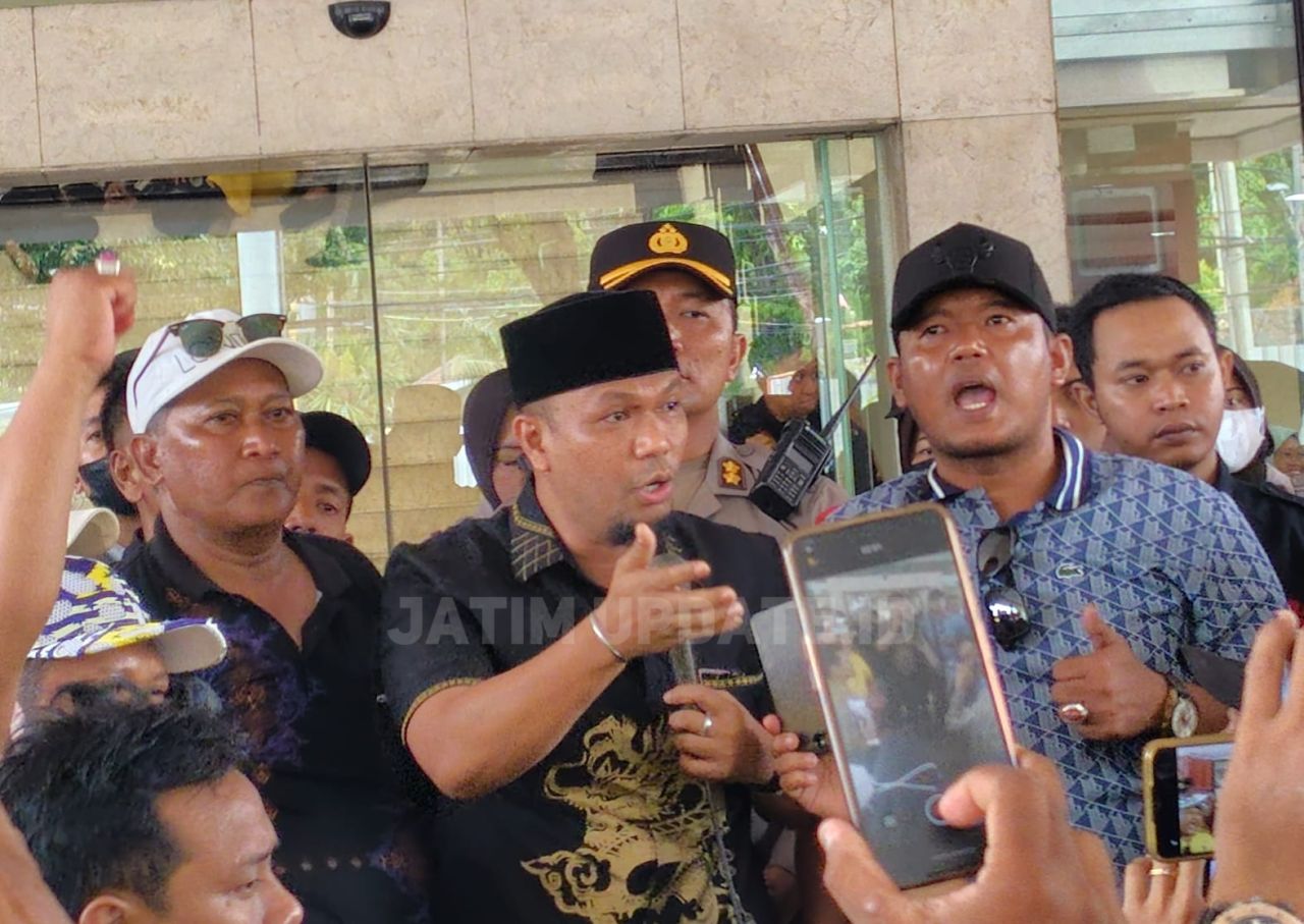 Temui Massa Mitra Jagal, Saifuddin Keberpihakan DPRD Harga Mati untuk Rakyat