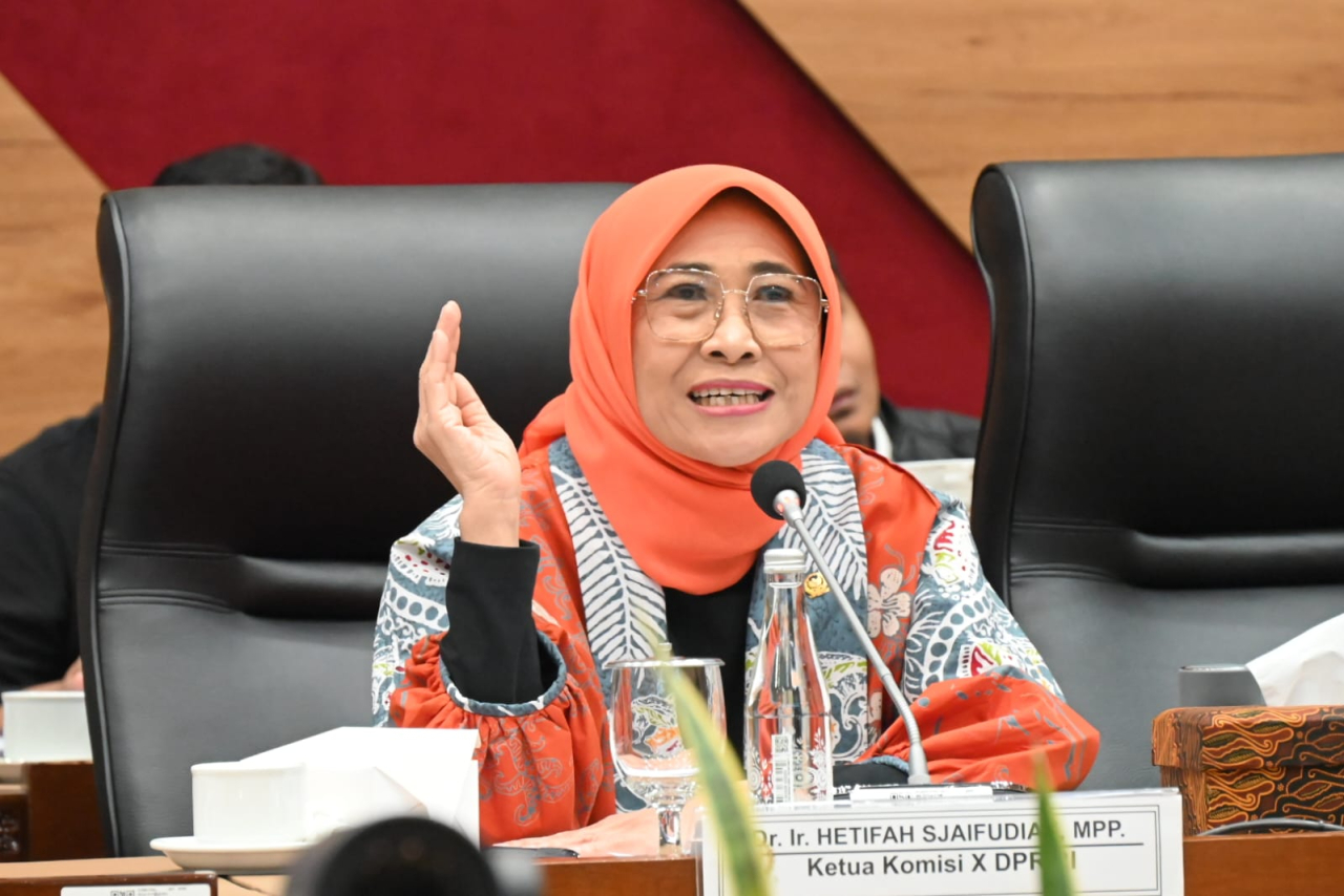 Ketua Komisi X DPR RI, Hetifah Sjaifudian,