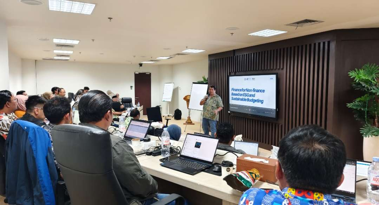 Pelatihan Finance for Non Finance yang ditujukan bagi para pekerja lintas unit kerja