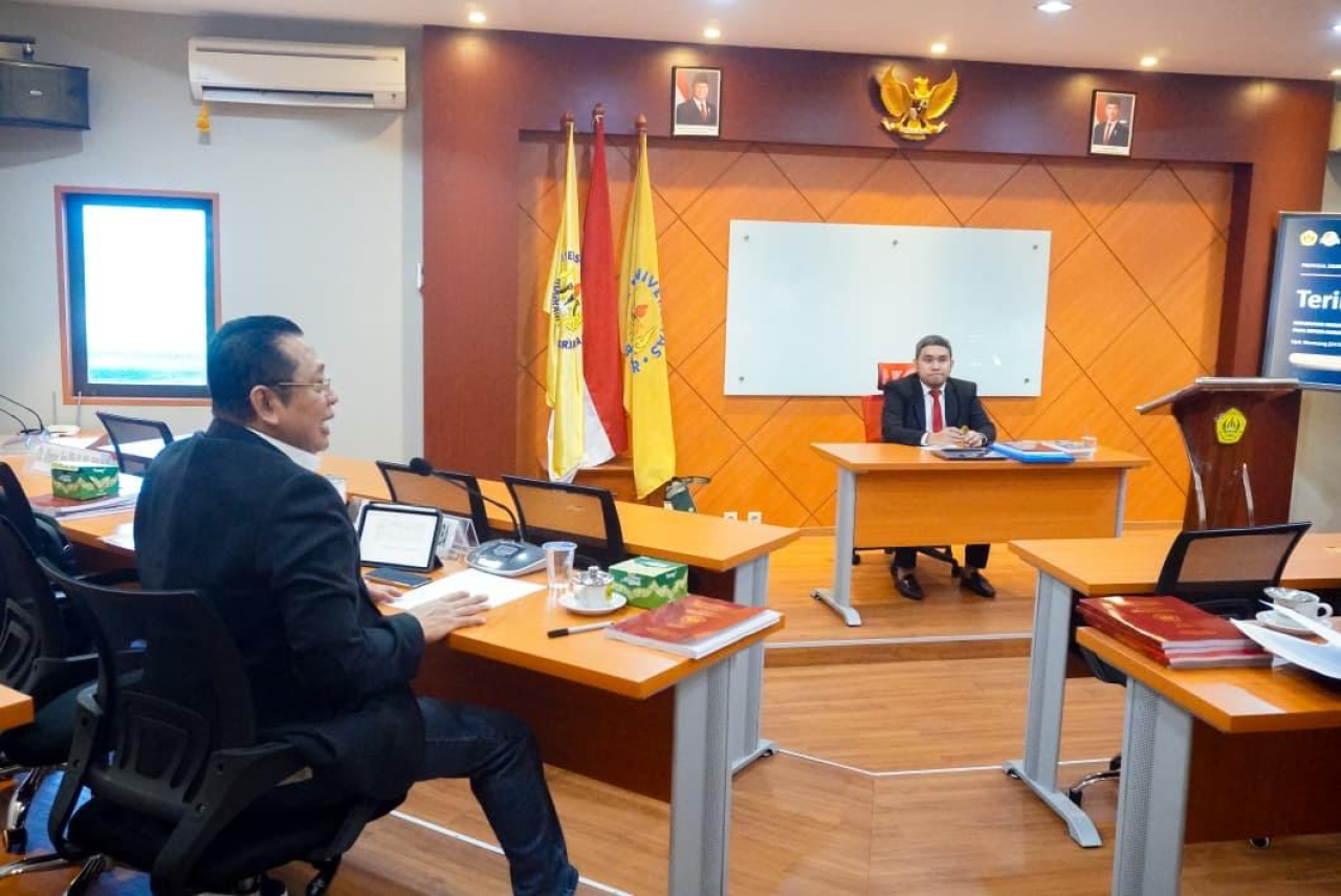 Bambang Soesatyo, Anggota DPR RI/Ketua MPR RI ke-15/Ketua DPR RI ke-20/Ketua Komisi III DPR RI ke-7/Dosen Tetap Pascasarjana (S3) Ilmu Hukum Universitas Borobudur, Universitas Jayabaya dan Universitas Pertahanan (Unhan) saat jadi penguji Disertasi.