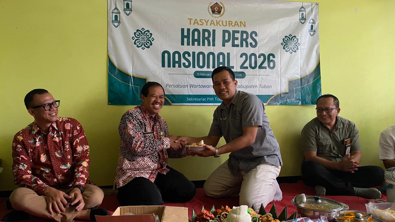 Peringati HPN 2026, PWI Tuban Gelar Acara Tasyakuran dan Donor Darah