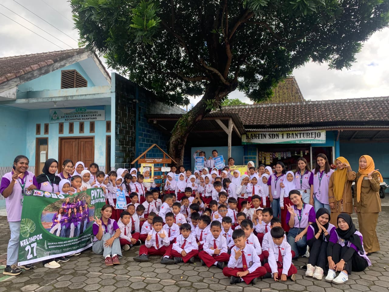 Mahasiswa Unitri Edukasi Siswa SDN 1 Banturejo Hidup Sehat dan Anti-Bullying