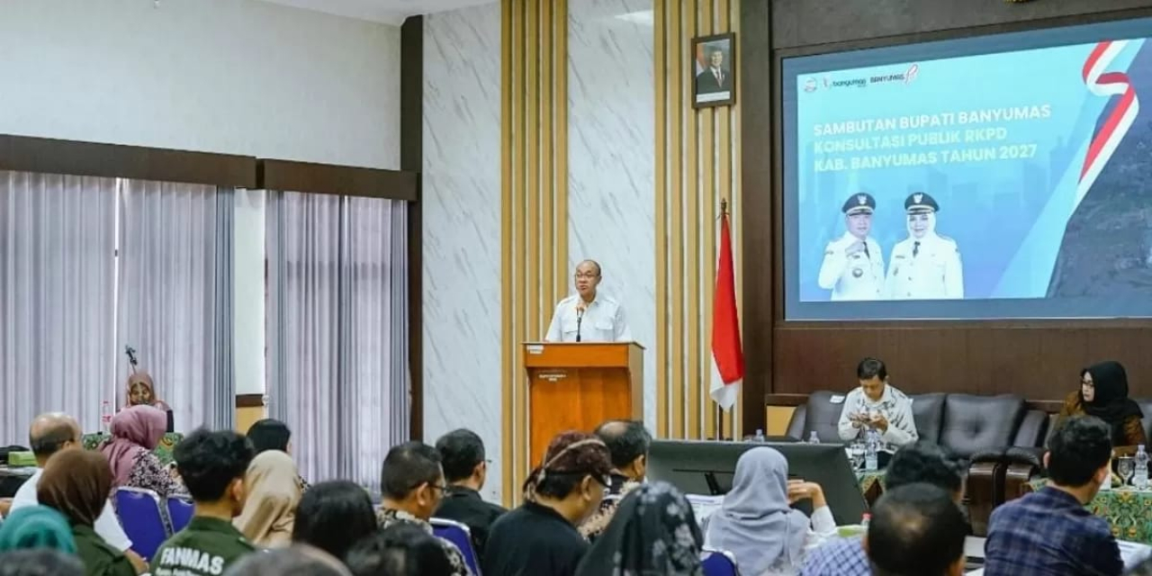 Pemkab Banyumas Sempurnakan RKPD 2027 Lewat Forum Konsultasi Publik