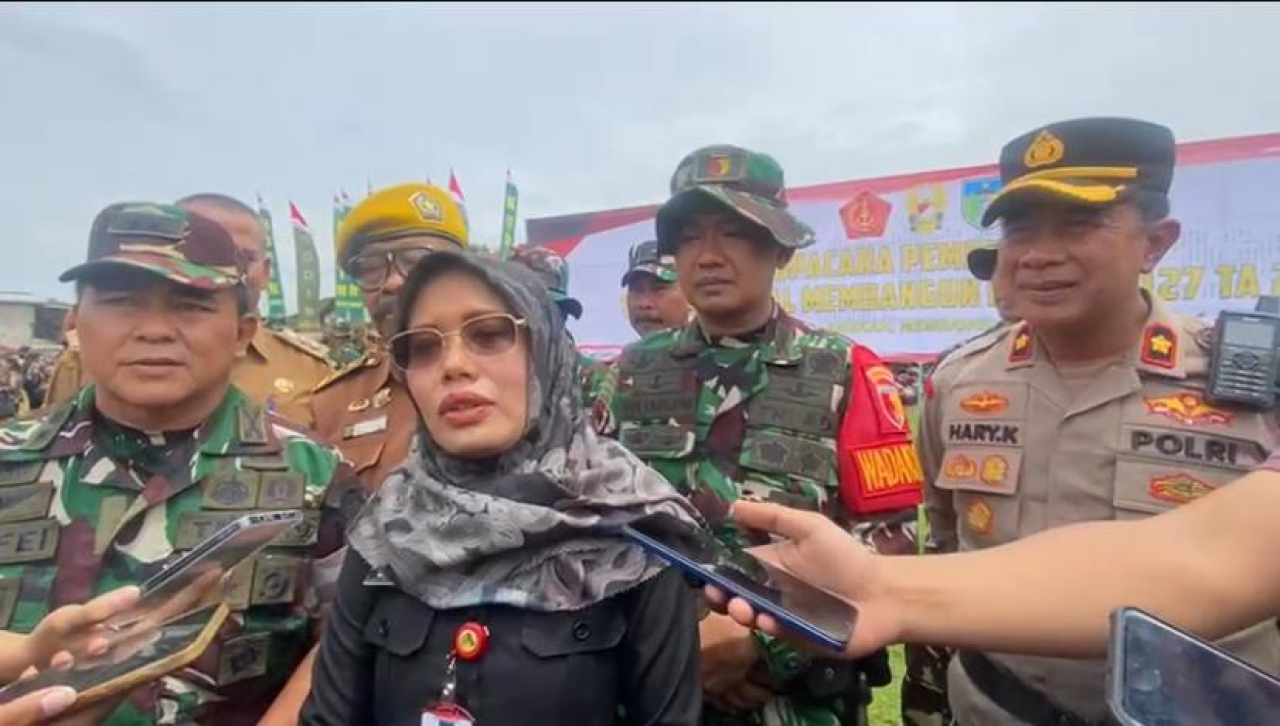 TMMD Ke-127 Resmi Dibuka di Desa Gadungan Puncu, Sasar Infrastruktur dan Peningkatan SDM