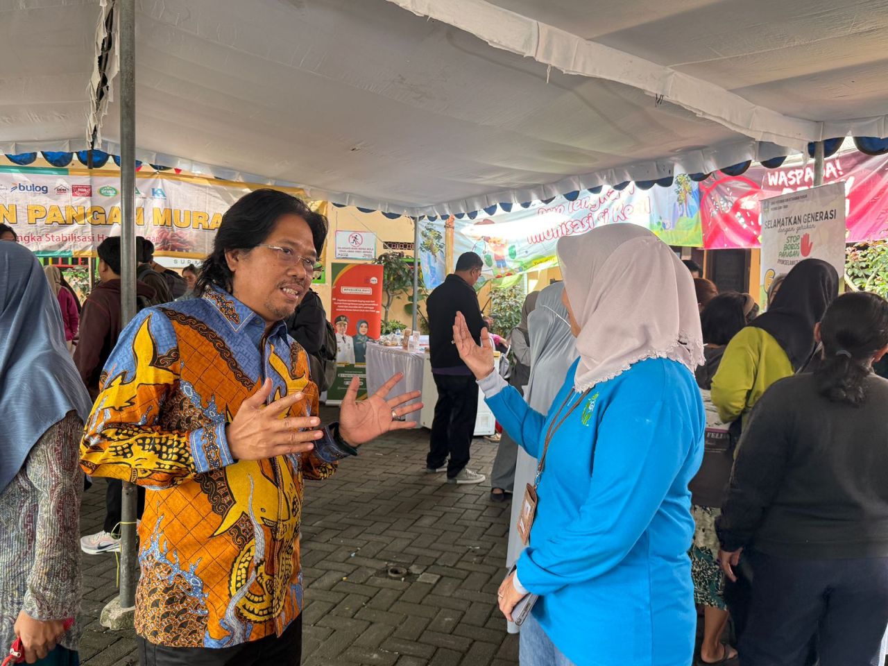 GPM di Kawasan RW 1 Jepara Disambut Positif, Buleks: Bantu Jaga Daya Beli Warga