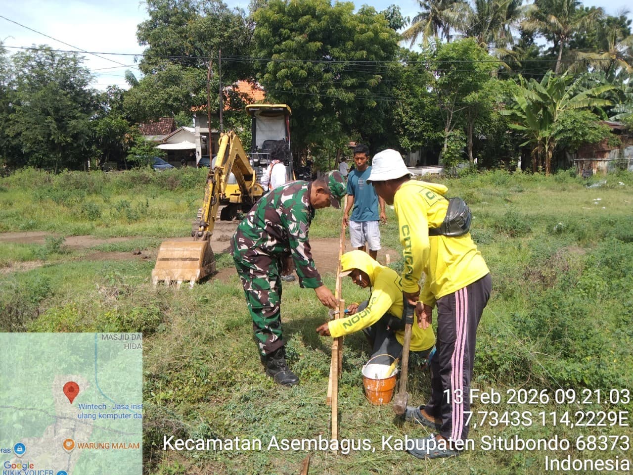 Gedung KDMP Wringin Anom, Kec. Asembagus, Kab. Situbondo Mulai Dibangun