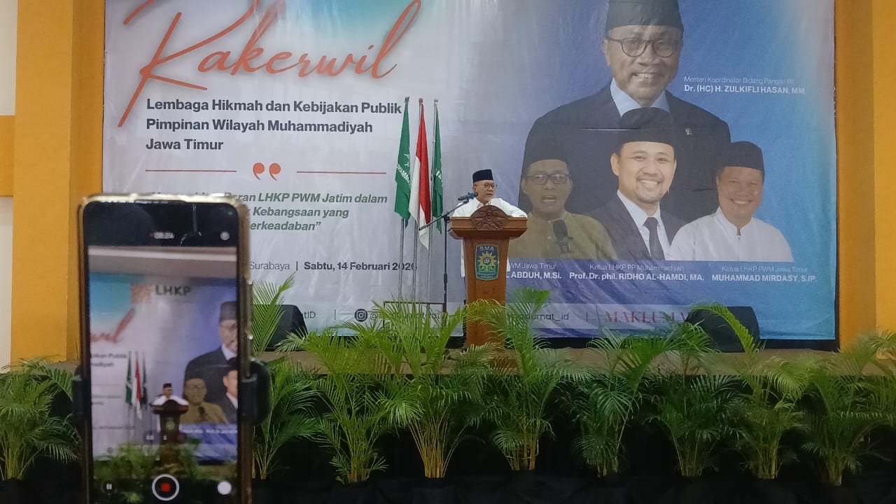 Zulhas Jadi Keynote Speaker, LHKP PWM Jatim Tegaskan Politik Kebangsaan sebagai Kontrol Demokrasi