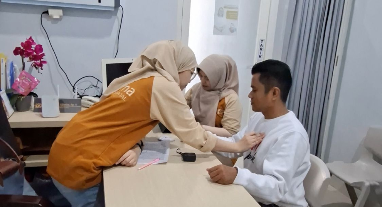 Semarakkan HPN 2026, PWI Pamekasan Gandeng Kusuma Hospital Cek Kesehatan Jantung Wartawan dan Kades
