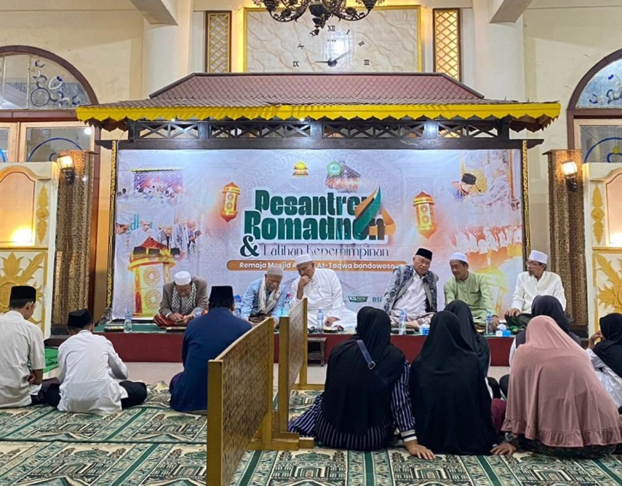 Remaja Masjid Agung At-Taqwa Bondowoso Gelar Pesantren Romadhon ke-45 dan Latihan Kepemimpinan