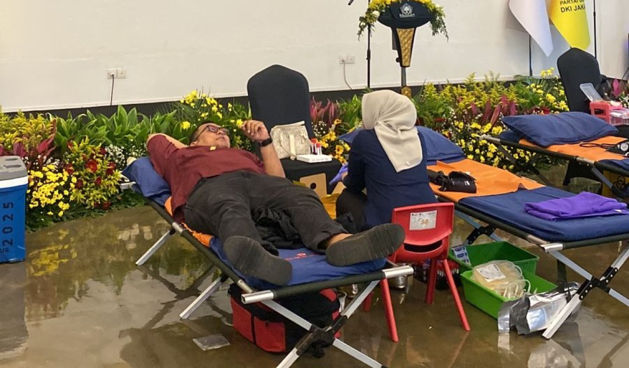 AMPG DKI: HUT AMPG Diisi Kegiatan Donor Darah dan Medical Check Up Gratis