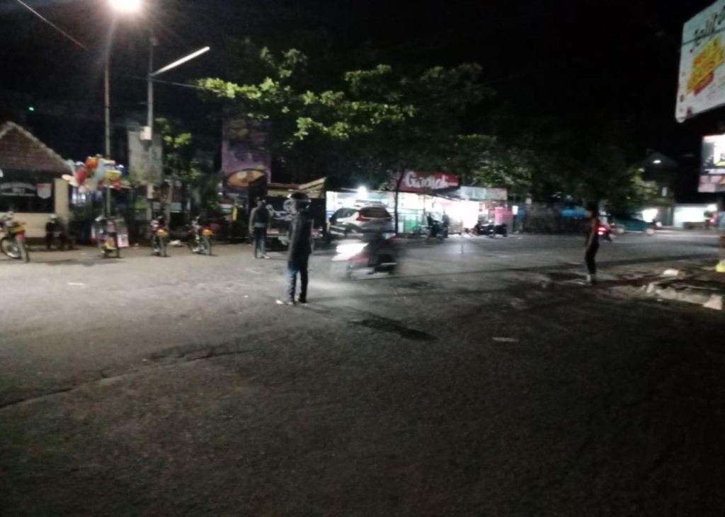 Raimas Sat Samapta Polres Blitar melaksanakan patroli cipta kondisi pada Rabu (25/03/2026).