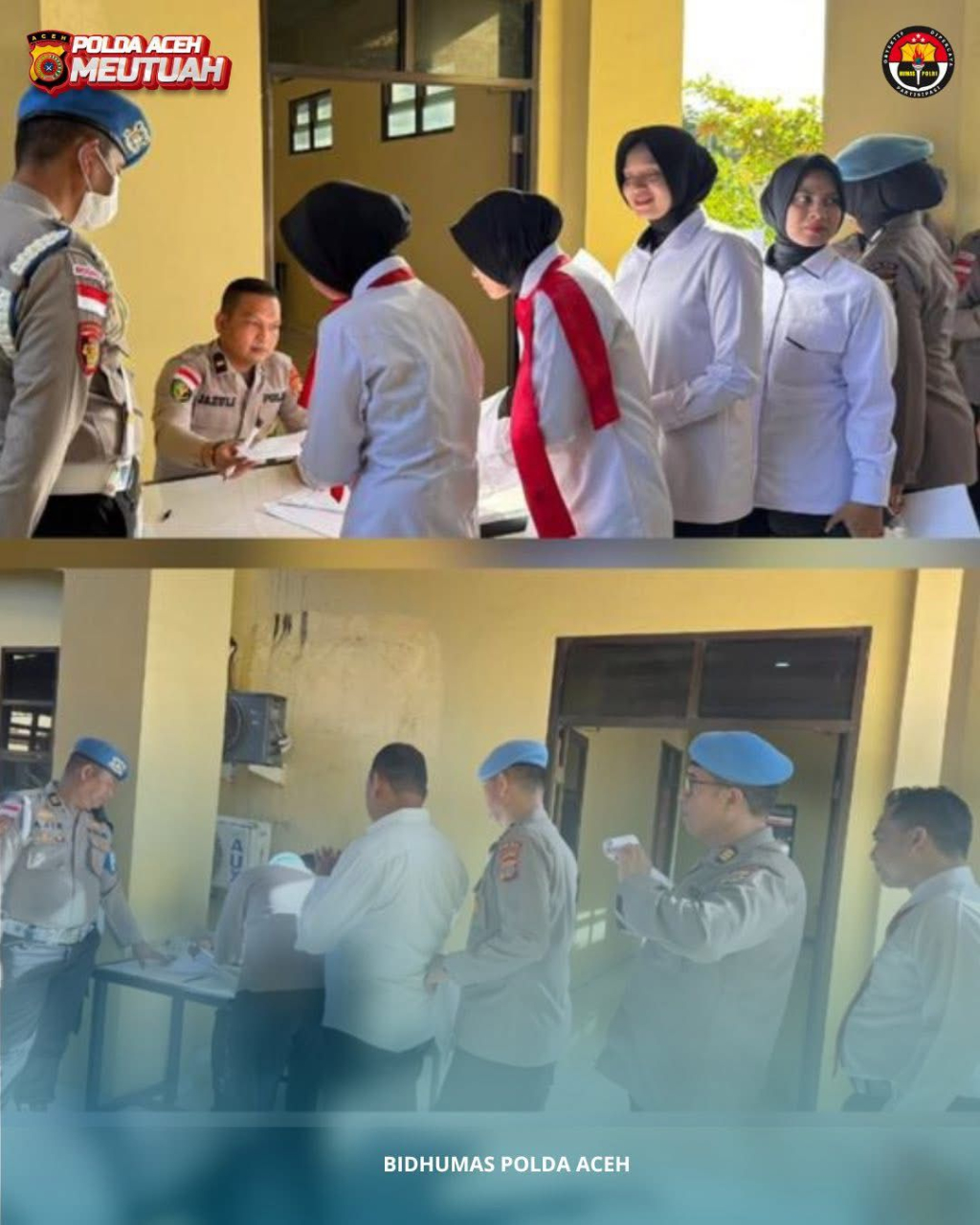 Bidpropam Polda Aceh bersama Sipropam Polres/ta jajaran telah melaksanakan pengamanan dan pengawasan kegiatan pengecekan urine terhadap personel secara serentak pada Senin, (23/02/2026)
