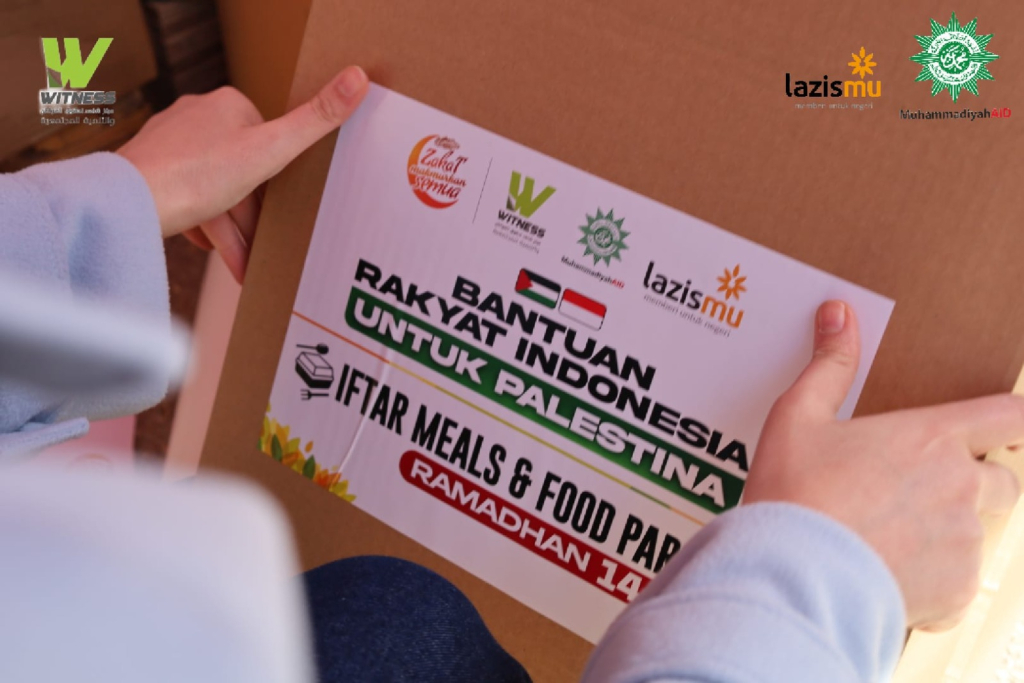 Pimpinan Pusat Muhammadiyah kembali distribusikan bantuan Ramadan untuk masyarakat Palestina, melalui MuhammadiyahAID dan LazisMu.