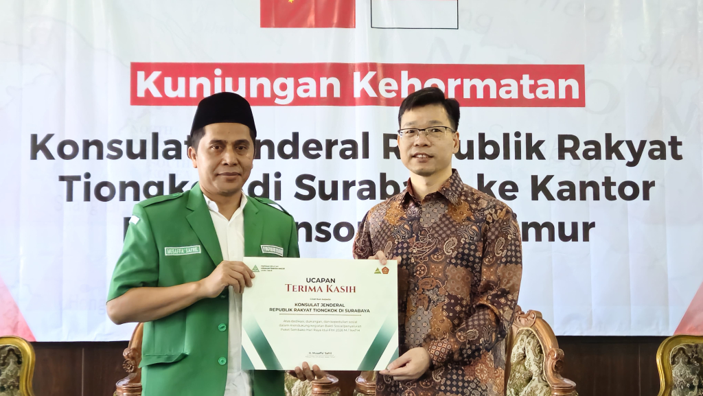 Ketua Ansor Jatim dan Ye Su, dok istimewa