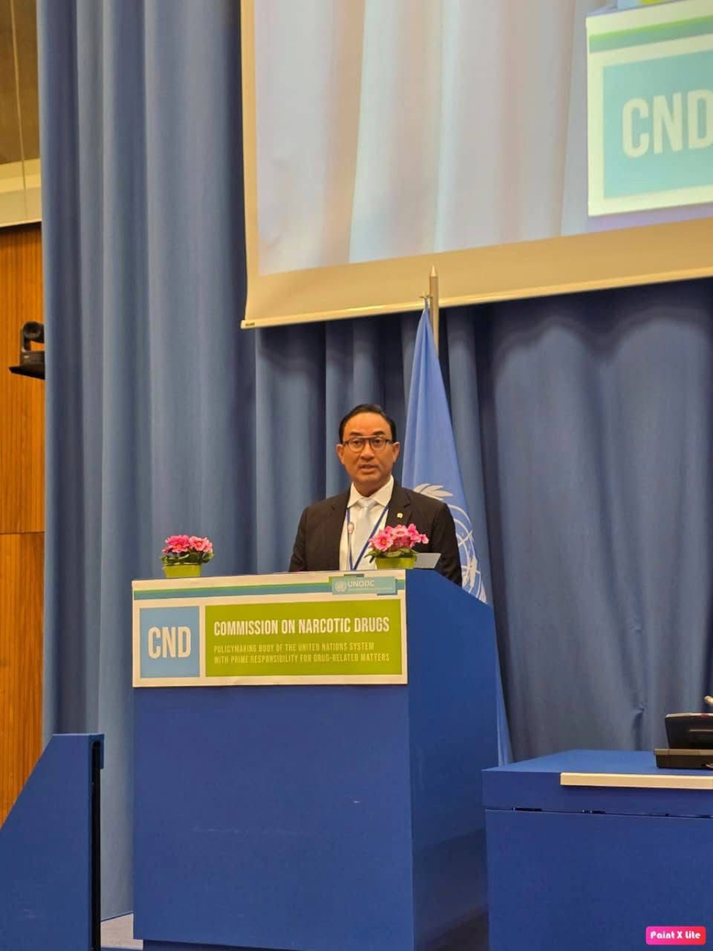 Kepala BNN RI Suyudi Ario Seto, memimpin delegasi Republik Indonesia dalam Sesi ke-69 Commission on Narcotic Drugs (CND) di Vienna, Austria.