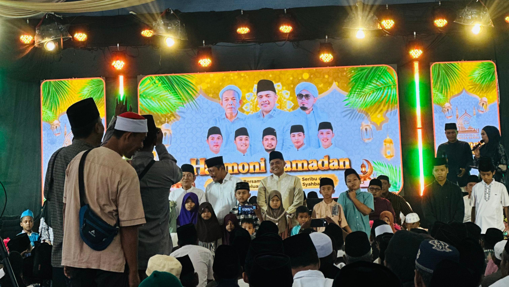 Majelis Tangga Seribu menggelar kegiatan Harmoni Ramadan, yang dikemas dengan buka bersama dan haul keluarga besar Andi Ali Syahbana, Senin sore (16/3/2026).