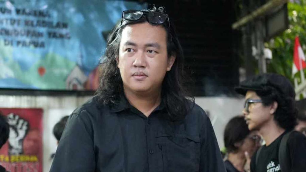 Andrie Yunus saat beraktivitas di Kontras