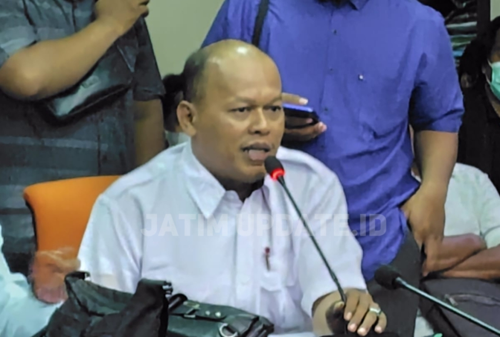 Perwakilan Aliansi Warga Terdampak Normalisasi Sungai Kalianak, Thowif