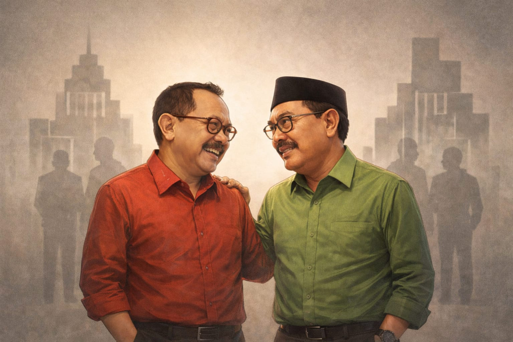 Ilustrasi chemistry Armuji dan Musyafak Rouf, dok Jatimupdate.id