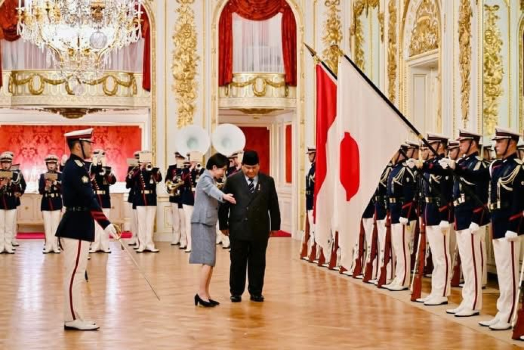 Presiden RI Prabowo Subianto melakukan pertemuan bilateral dengan Perdana Menteri (PM) Jepang Sanae Takaichi di Istana Akasaka, Tokyo, Selasa (31/03/2026).