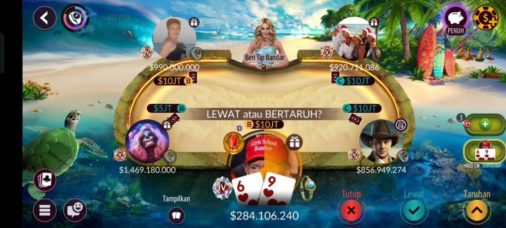 Ilustrasi Poker