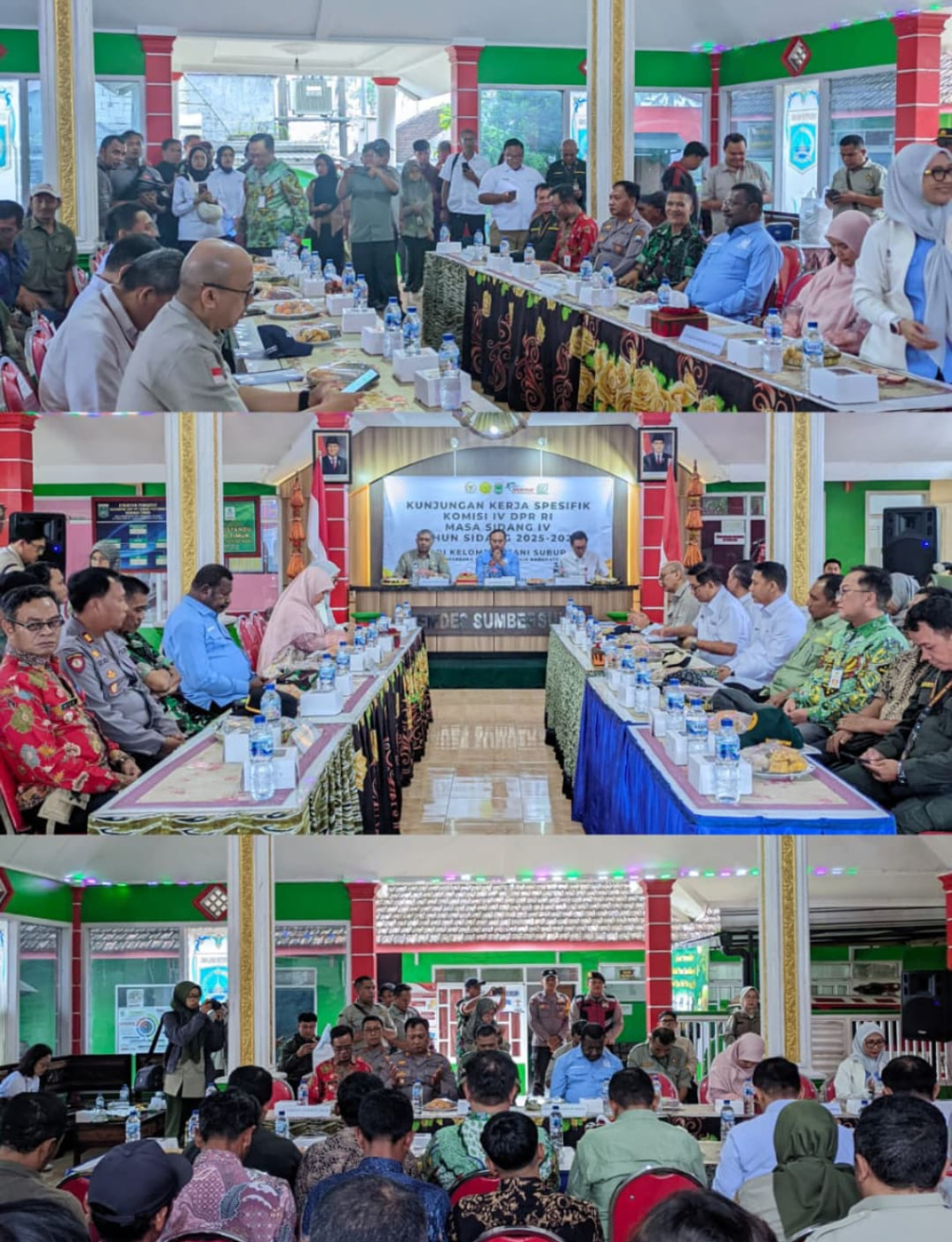 Komisi IV DPR RI melakukan kunjungan kerja spesifik di Kelompok Tani Subur 1, Desa Sumbersuko, Kecamatan Wagir, Kabupaten Malang, pada Kamis (9/4/2026).