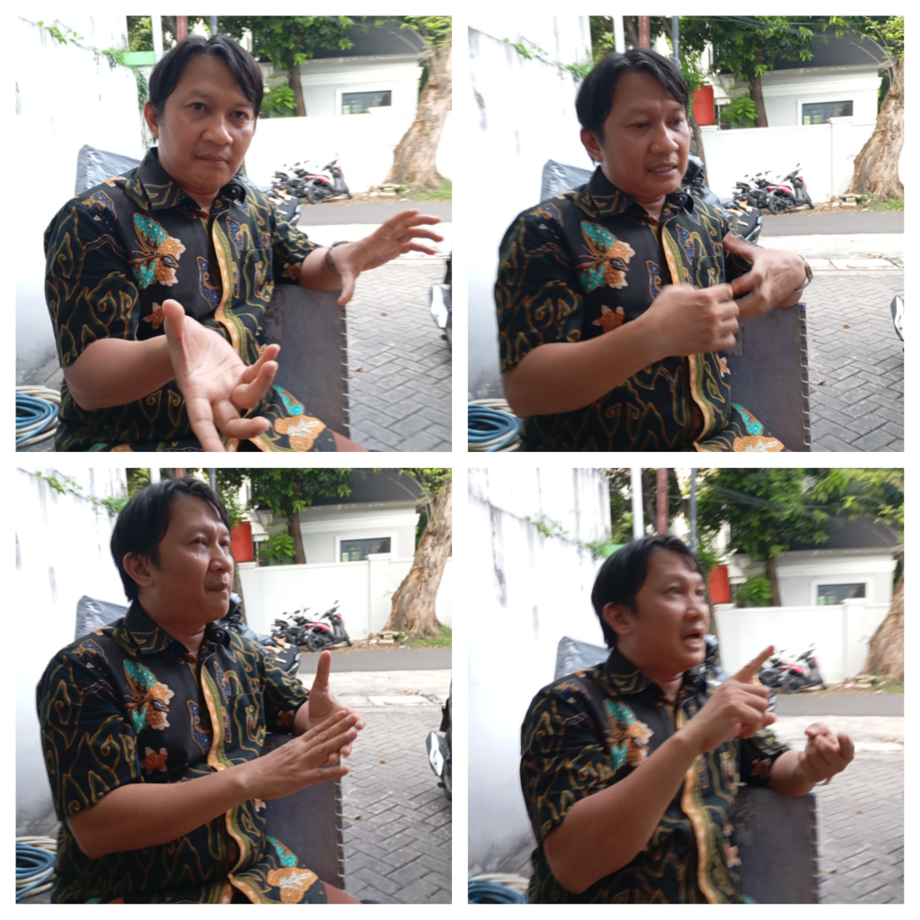 Dosen Universitas Islam Internasional Indonesia (UIII): Dr. Zezen Zaenal Mutaqin. Mengasyikkan.  (Foto Dwiki Setiawan for JatimUPdate.id)