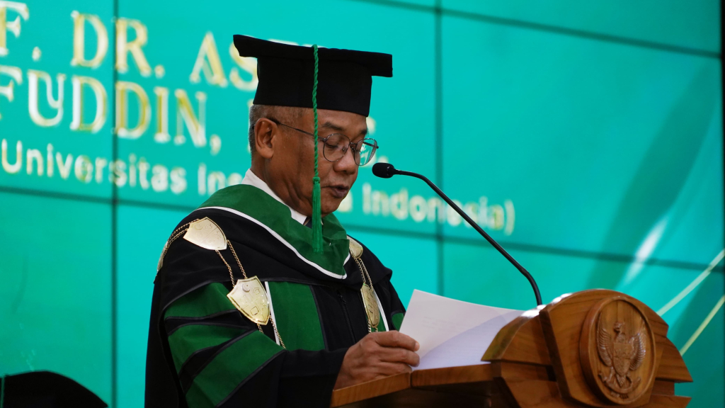 Rektor UICI, Prof. Asep Saefuddin.