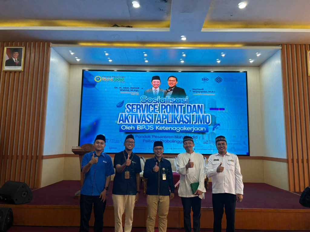 Suasana sosialisasi aktivasi  aplikasi JMO oleh BPJS Tenaga Kerja.