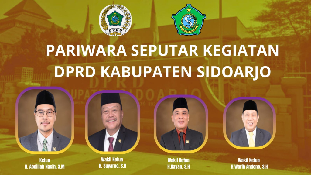 Pariwara Pimpinan DPRD Sidoarjo